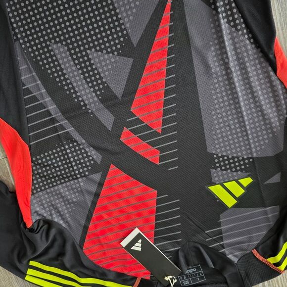 Adidas Tiro 24 Pro Soccer Goalkeeper Jersey Black Slim Fit IN0417 Men’s XL New - Picture 2 of 13